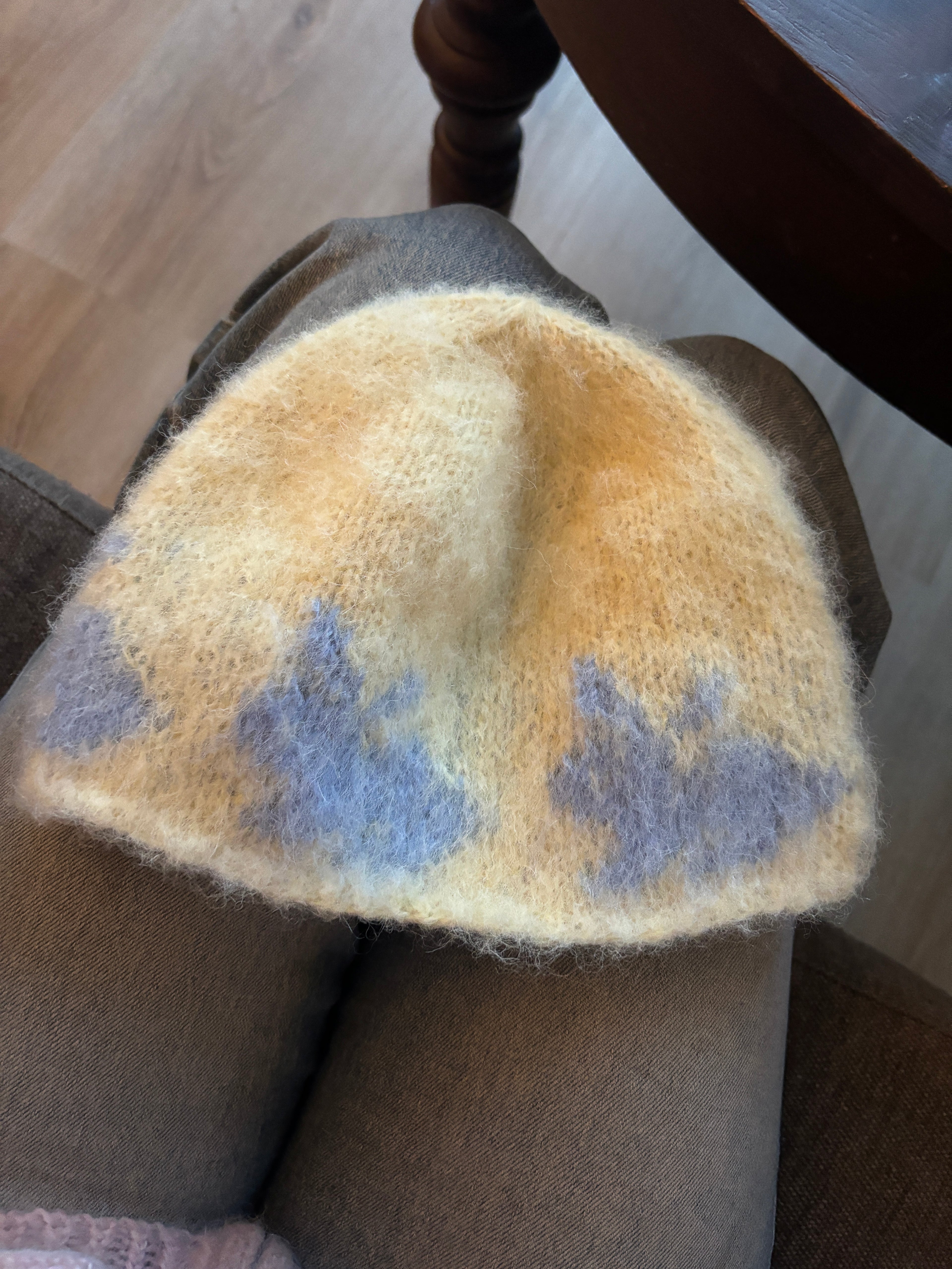 Fuzzy beanie